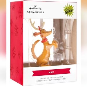 Hallmark Dr. Seuss's How The Grinch Stole Christmas! Max in Antlers Christmas Or